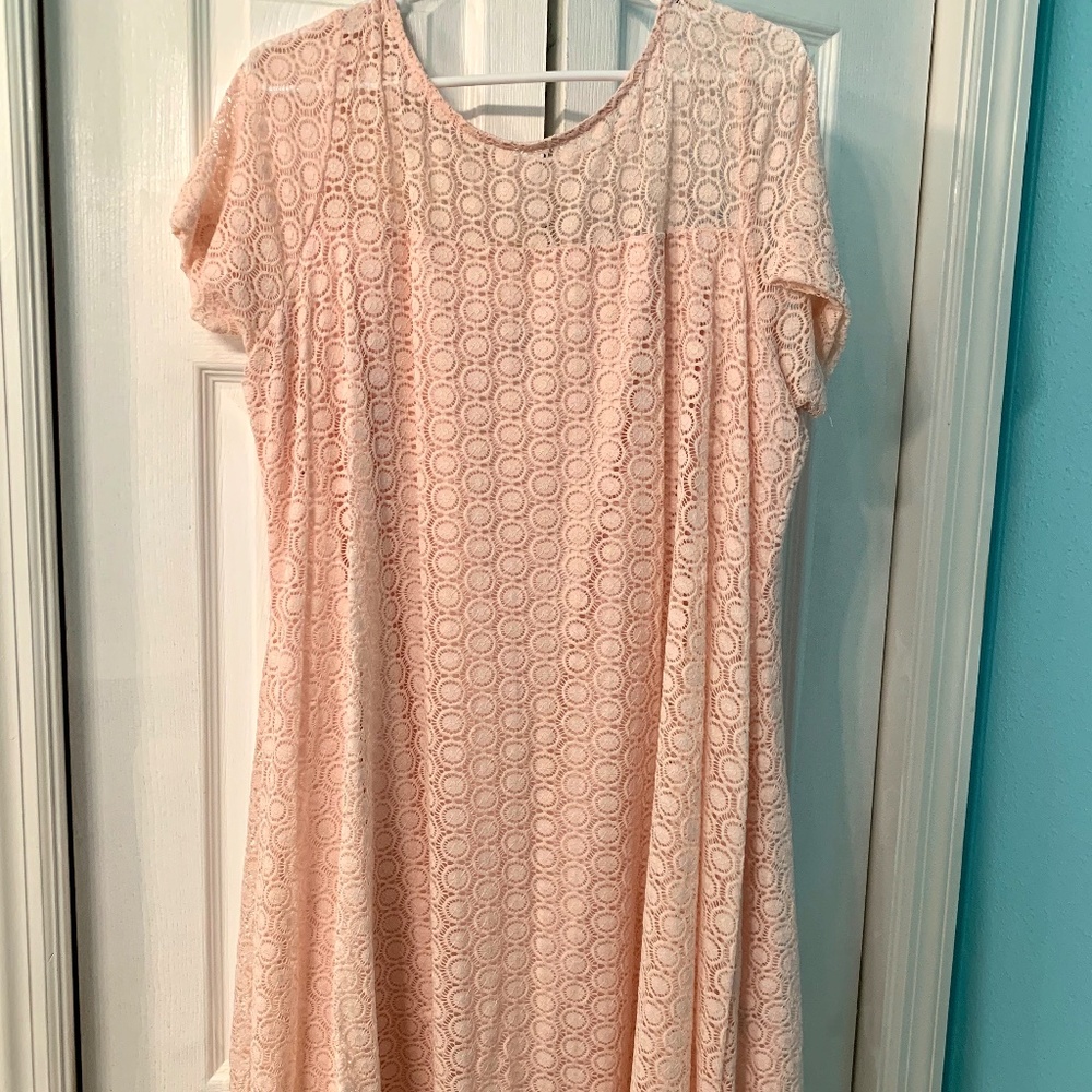 Lane Bryant Lace Midi Dress size 18/20
